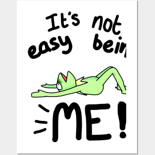 It's not easy being me Posters and Art